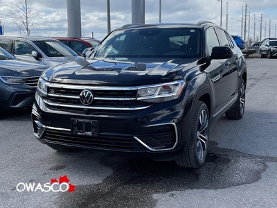 Used 2022 Volkswagen Atlas Cross Sport 3.6L Execline! Clean CarFax! Low KMs! for Sale in Whitby, Ontario