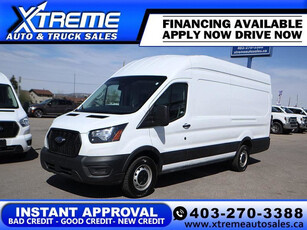 2023 Ford Transit Cargo Van T-250 148 EL High Roof NO FEES!