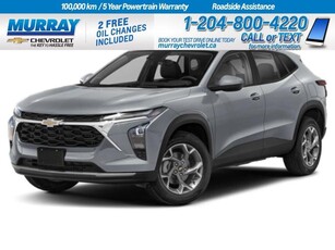 New 2025 Chevrolet Trax 1RS for Sale in Winnipeg, Manitoba