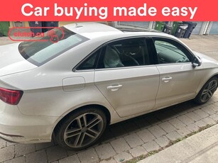 Used 2018 Audi A3 Progressiv AWD w/ Apple CarPlay, Rearview Cam, Bluetooth for Sale in Toronto, Ontario