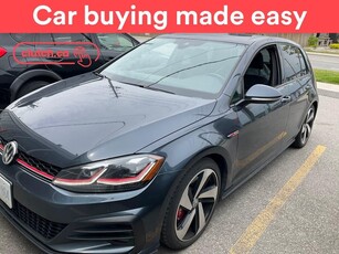 Used 2018 Volkswagen Golf GTI Autobahn w/ Apple CarPlay & Android Auto, Rearview Cam, Bluetooth for Sale in Toronto, Ontario