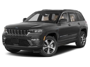 New 2022 Jeep Grand Cherokee 4xe Trailhawk 4x4 for Sale in Milton, Ontario