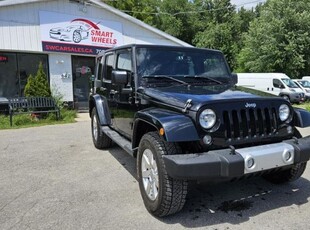 Used 2015 Jeep Wrangler Unlimited Sahara for Sale in Barrie, Ontario
