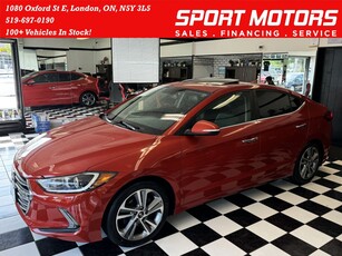 Used 2017 Hyundai Elantra Limited+New Tires+Brakes+Roof+Camera+HeatedLeather for Sale in London, Ontario