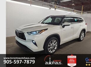 Used 2021 Toyota Highlander HYBRID Limited I 8 SEATER I FULLY LOADED for Sale in Concord, Ontario