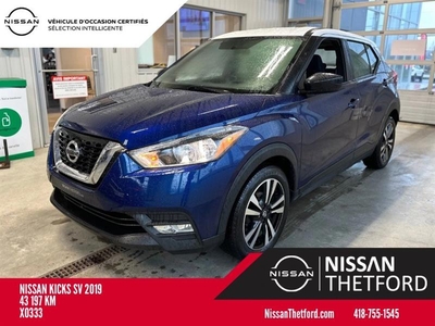 Used Nissan Kicks 2019 for sale in Thetford Mines, Quebec