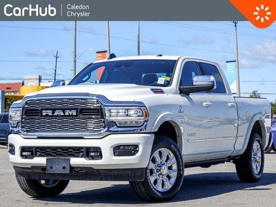 2022 DODGE RAM 2500 Limited 4x4 Crew Cab 6'4 Box Diesel Trailer Surrounded View Camera Safety Group