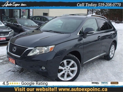 Used 2010 Lexus RX 350 AWD,Certified,GPS,Sunroof,New Tires & Brakes, for Sale in Kitchener, Ontario