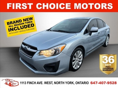 Used 2013 Subaru Impreza 2.0I ~AUTOMATIC, FULLY CERTIFIED WITH WARRANTY!!!~ for Sale in North York, Ontario