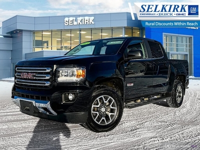Used 2015 GMC Canyon 4X4 SLE VERY LOW KM LOCAL TRADE TRAILERING PACKAGE for Sale in Selkirk, Manitoba