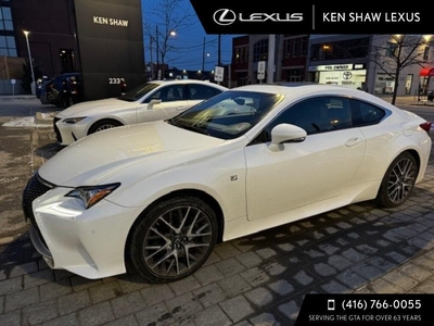 Used 2015 Lexus RC 350 ** F Sport Package 2 ** Only 42000 km ** for Sale in Toronto, Ontario