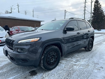 Used 2016 Jeep Cherokee ALTITUDE, 4WD, 1 OWNER, ACCIDENT FREE, 144 KMS for Sale in Ottawa, Ontario