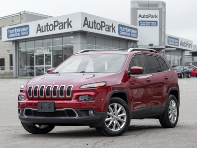 Used 2016 Jeep Cherokee Limited NAV VENTED SEATS PANOROOF MEMORY SEAT BACKUP CAM for Sale in Mississauga, Ontario