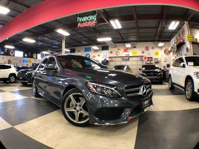 Used 2016 Mercedes-Benz C-Class C 300 AMG PKG 4MATIC PANO/ROOF NAVI B/SPOT CAMERA for Sale in North York, Ontario