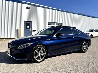 Used 2017 Mercedes-Benz C-Class C 300 Coupe 4MATIC AMG Pkg Navigation Camera Pano for Sale in Kitchener, Ontario