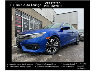 Used 2018 Honda Civic EX TURBO! AUTO, SUNROOF, HEATED SEATS, BACK-UP CAM for Sale in Orleans, Ontario