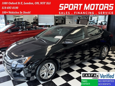 Used 2019 Hyundai Elantra Preferred+New Tires+Camera+ApplePlay+CLEAN CARFAX for Sale in London, Ontario