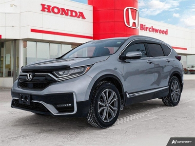 Used 2021 Honda CR-V Touring Leather Sunroof Heated Steering for Sale in Winnipeg, Manitoba
