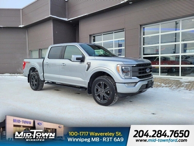 Used 2022 Ford F-150 Lariat Apple CarPlay Rear View Camera for Sale in Winnipeg, Manitoba