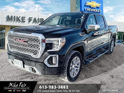 Used 2022 GMC Sierra 1500 Limited Denali power sunroof,assist steps,heated/vented front seats,heated steering wheel,driver's safety alert sea for Sale in Smiths Falls, Ontario