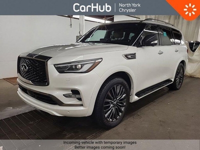 Used 2022 Infiniti QX80 LUXE 7 Seater Sunroof 360 Camera Navi Front Vented/Heated Seats for Sale in Thornhill, Ontario