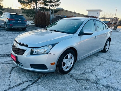 Used 2012 Chevrolet Cruze 4dr Sdn LT Turbo w/1SA for Sale in Mississauga, Ontario