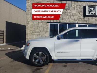 Used 2014 Jeep Grand Cherokee 4WD 4dr Overland Diesel/Leather/Sunroof/Navigation for Sale in Calgary, Alberta