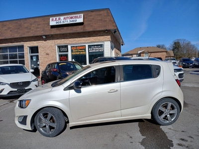 Used 2015 Chevrolet Sonic VERY RARE RS TURBO-LEATHER-POWER ROOF for Sale in Oshawa, Ontario