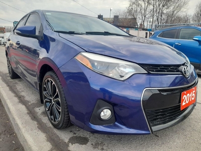 Used 2015 Toyota Corolla EXTRA CLEAN-SUNROOF-BK UP CAM-BLUETOOTH-AUX-ALLOYS for Sale in Scarborough, Ontario