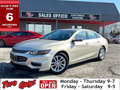 Used 2016 Chevrolet Malibu 4dr Sdn LT w-1LT One Owner Nice Local Trade In! for Sale in St Catharines, Ontario