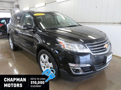 Used 2016 Chevrolet Traverse 1LT Remote Start, Rear Vision Camera, Heated Seats for Sale in Killarney, Manitoba