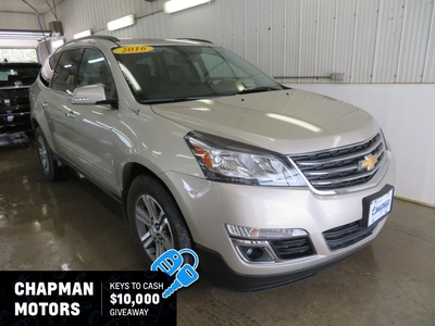 Used 2016 Chevrolet Traverse 2LT Heated Front Seats, Power Liftgate, Bose Speaker System for Sale in Killarney, Manitoba