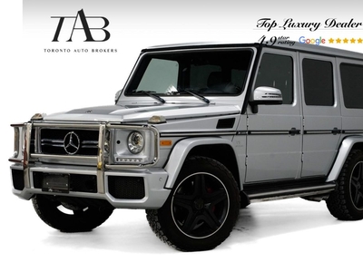 Used 2016 Mercedes-Benz G-Class 63 AMG BRUSH GUARD SUNROOF for Sale in Vaughan, Ontario