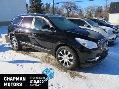 Used 2017 Buick Enclave Premium Heated and Cooled Front Seats, Power Liftgate, Rear Vision Camera for Sale in Killarney, Manitoba