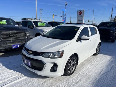 Used 2017 Chevrolet Sonic LT ~Heated Seats ~Backup Camera ~Bluetooth for Sale in Barrie, Ontario