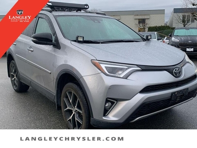 Used 2017 Toyota RAV4 SE Accident Free Low KM Sunroof for Sale in Surrey, British Columbia