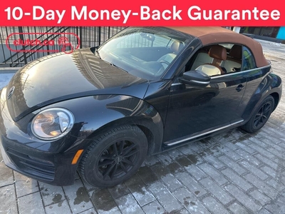 Used 2017 Volkswagen Beetle Convertible Classic w/ Apple CarPlay & Android Auto, Bluetooth, Rearview Cam for Sale in Toronto, Ontario