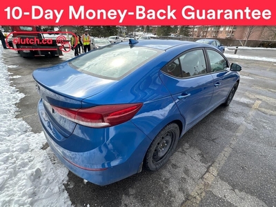 Used 2018 Hyundai Elantra GL w/ Apple CarPlay & Android Auto, Cruise Control, A/C for Sale in Toronto, Ontario