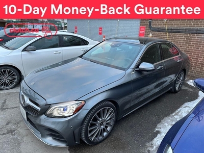 Used 2019 Mercedes-Benz C-Class C 300 4Matic AWD w/ Apple CarPlay & Android Auto, Bluetooth, Nav for Sale in Toronto, Ontario