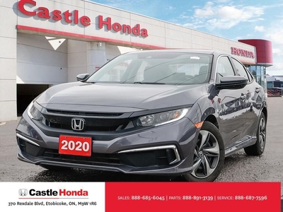 Used 2020 Honda Civic Sedan LX Honda Sensing Apple Carplay for Sale in Rexdale, Ontario