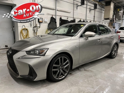Used 2020 Lexus IS 350 F SPORT AWD RED LEATHER SUNROOF BLIND SPOT for Sale in Ottawa, Ontario