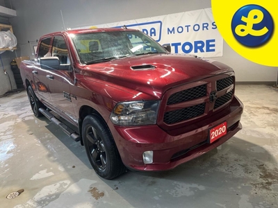 Used 2020 RAM 1500 Classic CLASSIC BLACK EXPRESS CREW CAB 4X4 HEMI * Remote start system * Tonneau Cover * LED bed lighting * Sport performance hood * Black tubular side steps * for Sale in Cambridge, Ontario