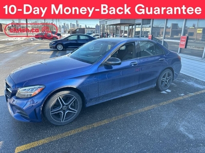 Used 2021 Mercedes-Benz C-Class C 300 4Matic AWD w/ Apple CarPlay & Android Auto, Bluetooth, Nav for Sale in Toronto, Ontario