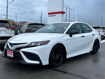 Used 2022 Toyota Camry HYBRID HYBRID SE NIGHTSHADE-ONLY 30,129 KMS! for Sale in Cobourg, Ontario