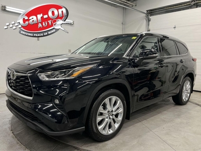 Used 2022 Toyota Highlander LIMITED AWD 8-PASS PANO ROOF LEATHER LOW KMS! for Sale in Ottawa, Ontario