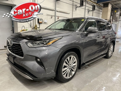 Used 2022 Toyota Highlander PLATINUM AWD 7-PASS PANO ROOF 360 CAM HUD for Sale in Ottawa, Ontario