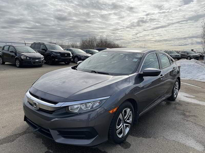 2018 Honda Civic LX | HEATED SEATS | 3M | ONE OWNER | NO ACCIDENTS