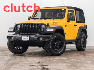 2021 Jeep Wrangler Willys 4X4 w/ Uconnect 4, Apple CarPlay & And
