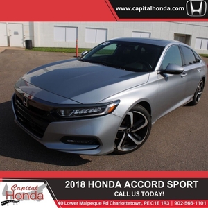 2018 Honda Accord Sedan Sport