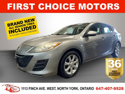 2010 MAZDA MAZDA3 SPORT GS ~AUTOMATIC, FULLY CERTIFIED WITH WARR